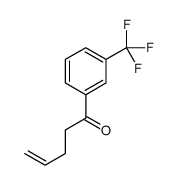 1-[3-(trifluoromethyl)phenyl]pent-4-en-1-one结构式