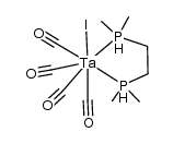 tetracarbonyliodo tantalum(I)(1,2-bis(dimethylphosphino)ethane)结构式