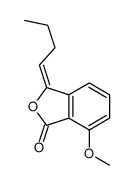 3-butylidene-7-methoxy-2-benzofuran-1-one结构式