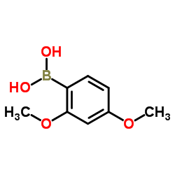 2,4-Dimethoxyphenylboronic acid structure