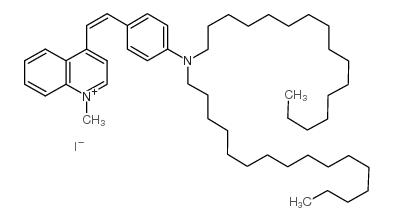 4-(对二十六烷基氨基苯乙烯基)-N-甲基喹啉碘化物图片
