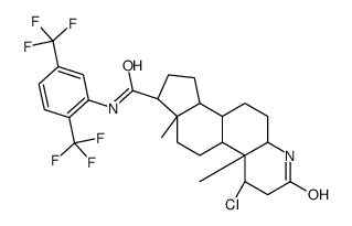 1-Chloro Dihydro Dutasteride Structure