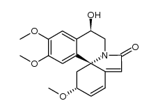 (+)-11β-hydroxyerysotramidine Structure