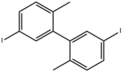 5,5'-二碘-2,2'-二甲基联苯结构式