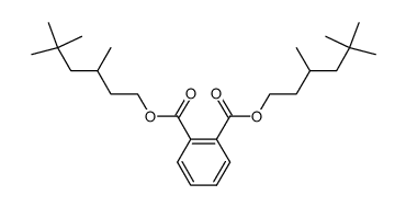 邻苯二甲酸双(3,5,5-三甲基己基)酯结构式