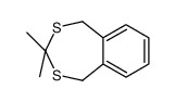 3,3-dimethyl-1,5-dihydro-2,4-benzodithiepine Structure