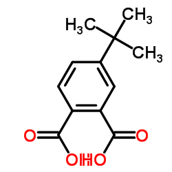 4-tert-butylphthalic acid structure