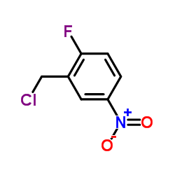 2-氟-5-硝基氯苄结构式
