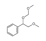 (S)-(2-methoxy-1-(methoxymethoxy)ethyl)benzene Structure