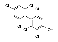 2,3,5-trichloro-4-(2,4,6-trichlorophenyl)phenol结构式