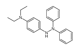 4-(2,2-diphenylhydrazinyl)-N,N-diethylaniline Structure