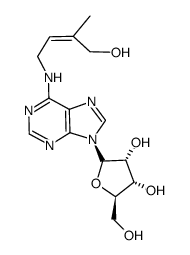 cis-Zeatin riboside (cis-Zeatin-D-riboside) Structure