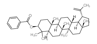 Lup-20(29)-en-3-ol,3-benzoate, (3b)-结构式