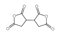 内消旋-丁烷-1,2,3,4-四甲酸二酐结构式