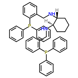 (1R,2R)-N,N-双[2-[(二苯基膦)苯环己烷-1,2-二胺结构式