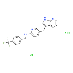 PLX 647 dihydrochloride结构式
