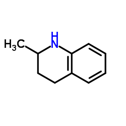 1.2.3.4-四氢-2-甲基喹啉结构式