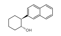 (1R,2S)-trans-2-(2-naphthyl)-1-cyclohexanol结构式
