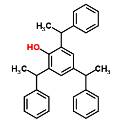 2,4,6-Tris(1-phenylethyl)phenol Structure
