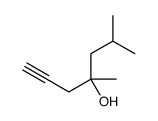 4,6-dimethylhept-1-yn-4-ol结构式