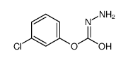 (3-chlorophenyl) N-aminocarbamate结构式