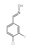 4-氯-3-氟苯甲醛肟结构式