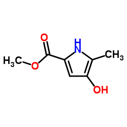 4-羟基-5-甲基-1H-吡咯-2-羧酸甲酯结构式
