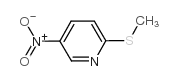 5-硝基-2-甲基硫代吡啶结构式