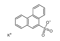 phenanthrene-9-sulfonic acid , potassium-compound Structure