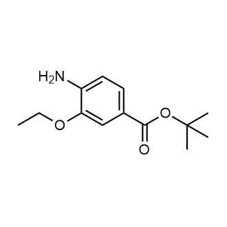 4-氨基-3-乙氧基苯甲酸叔丁酯结构式