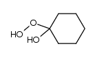 cyclohexanone α-hydroxyhydroperoxide结构式