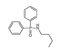 N-diphenylphosphorylbutan-1-amine Structure