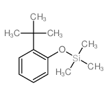 Benzene,1-(1,1-dimethylethyl)-2-[(trimethylsilyl)oxy]- Structure