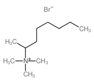 trimethyl(octan-2-yl)azanium,bromide Structure