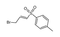 E-3-bromo-1-(p-tolylsulfonyl)propene Structure