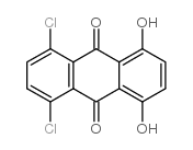 5,8-二氯-1,4-二羟基蒽醌结构式