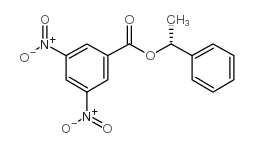 (R)-(-)-1-苯基乙基3,5-二硝基苯甲酸结构式