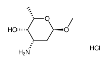 甲基α-L-胡萝卜素盐酸盐(α：β约85:15)结构式