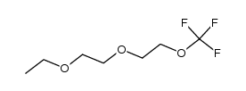 1-ethoxy-2-(2-(trifluoromethoxy)ethoxy)ethane结构式
