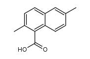 2,6-dimethyl-[1]naphthoic acid Structure