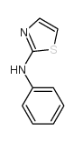 N-苯基噻唑-2-胺结构式