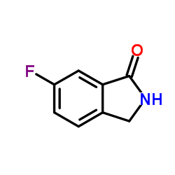6-氟异吲哚啉-1-酮结构式