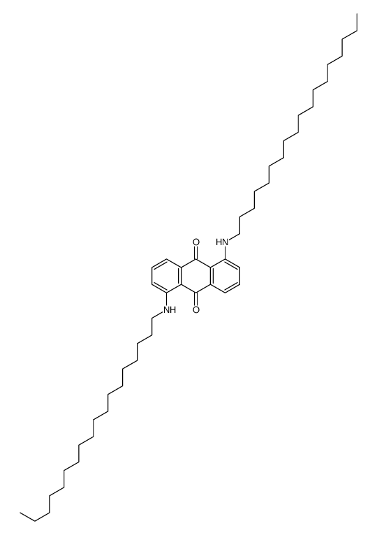 1,5-bis(octadecylamino)anthracene-9,10-dione结构式