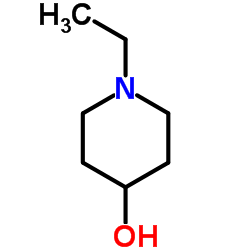 N-乙基-4-羟基哌啶结构式