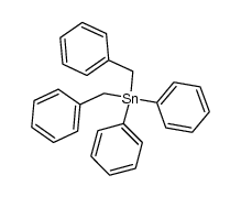 dibenzyl-diphenyl stannane结构式