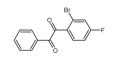 2-Brom-4-fluor-benzil Structure