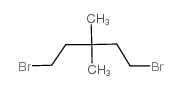 1,5-dibromo-3,3-dimethylpentane结构式