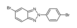 5-bromo-2-(4-bromophenyl)-2H-benzo[d][1,2,3]triazole Structure