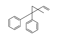 (2-ethenyl-2-methyl-1-phenylcyclopropyl)benzene Structure
