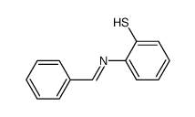 2-(benzylideneamino)benzenethiol结构式